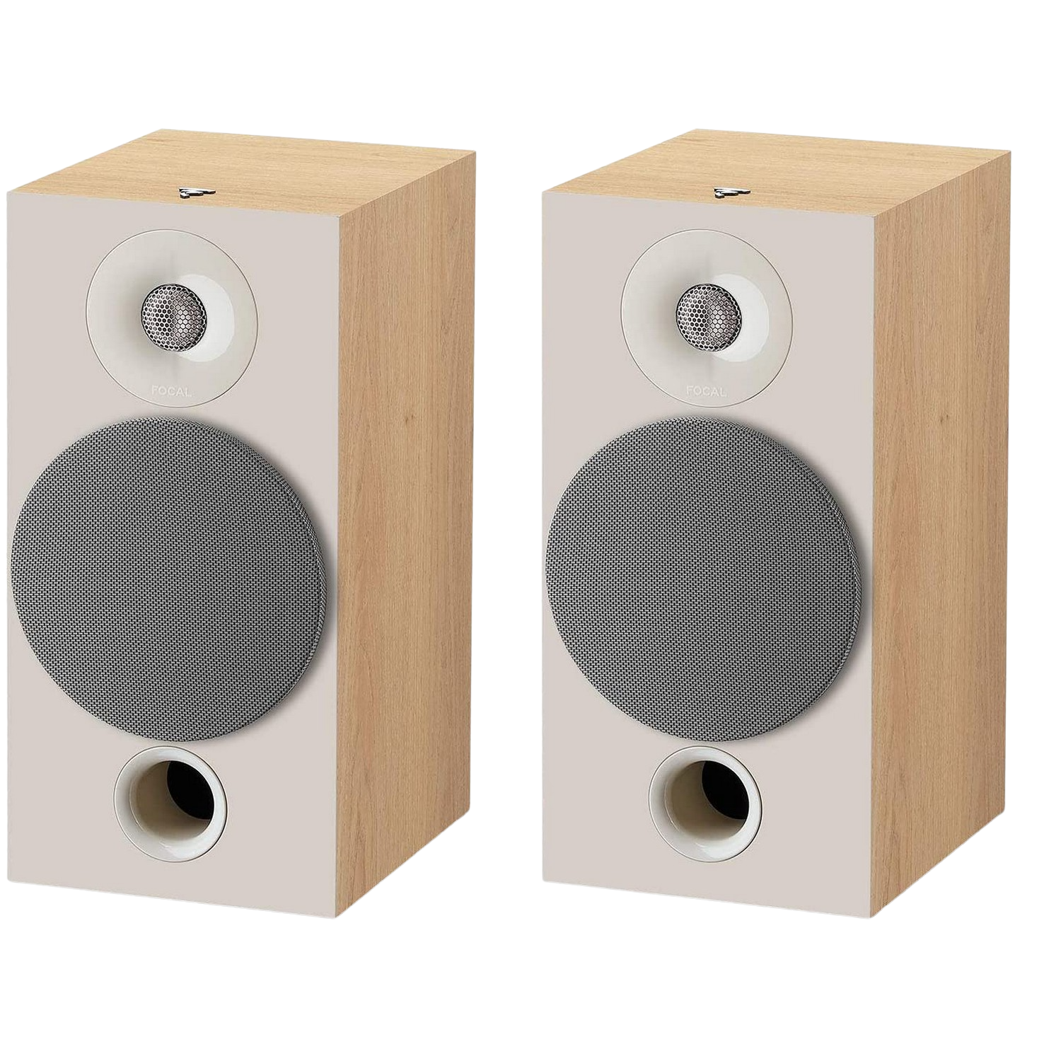 Altavoz de estantería - Focal Chora 806, Sonido Hi-Fi, 3000 Hz, 8 Ohmios, 49 Hz, 89 dB, Light Wood