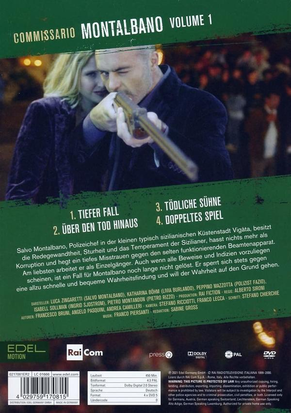 DVD-Cover mit einem Mann, der eine Waffe hält, einer Frau hinter ihm, Text auf Deutsch.