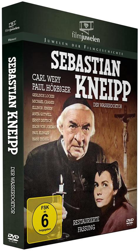 DVD-Box für einen deutschen Film. Ein Mann in Schwarz und eine Frau sind auf dem Cover, mit Text.