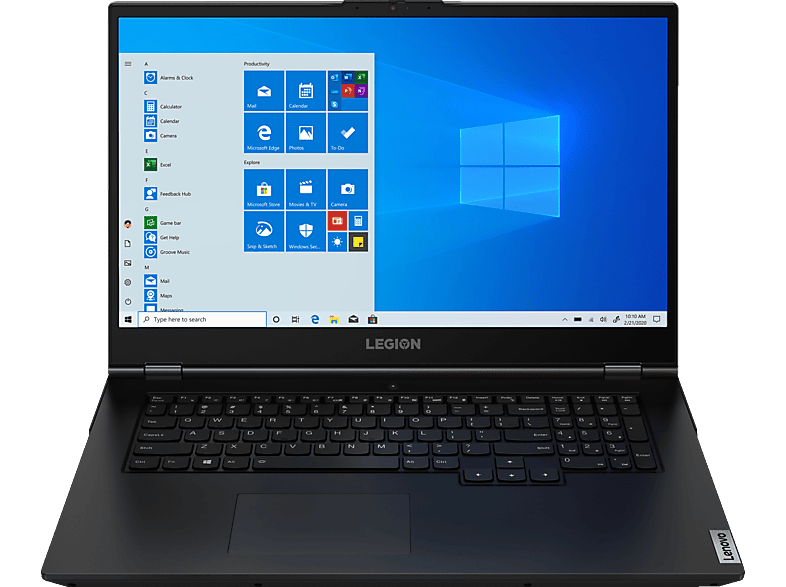LENOVO Legion 5i, Gaming Notebook, mit 17,3 Zoll Display, Intel® Core ...