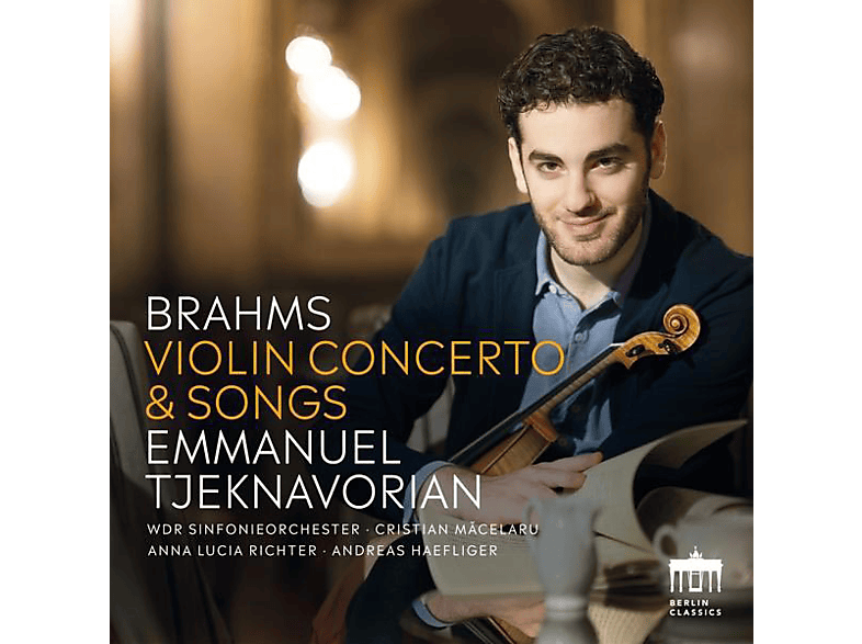 Tjeknavorian,Emmanuel/Richter,Anna Lucia/+ – Brahms:Violinconcerto And Songs – (CD)