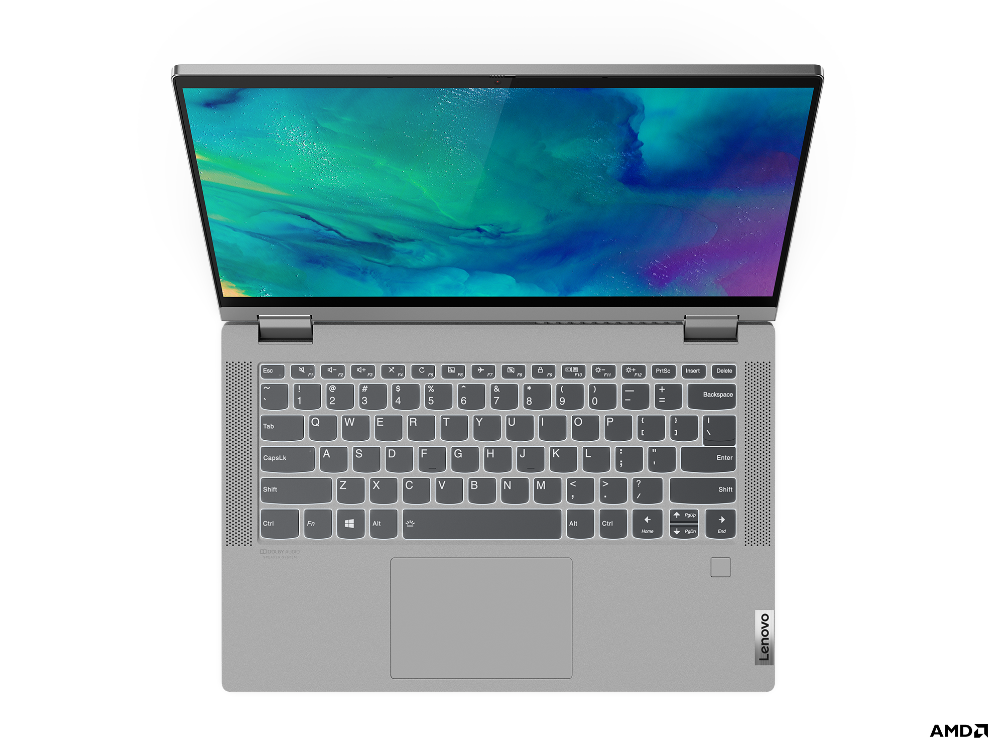 LENOVO 82HU007DTX/ Flex 5/RYZEN 7-5700U/16GB Ram/512GB SSD/14" Full-HD Dokunmatik Ekran/ Win10 Home Laptop Platin Gri