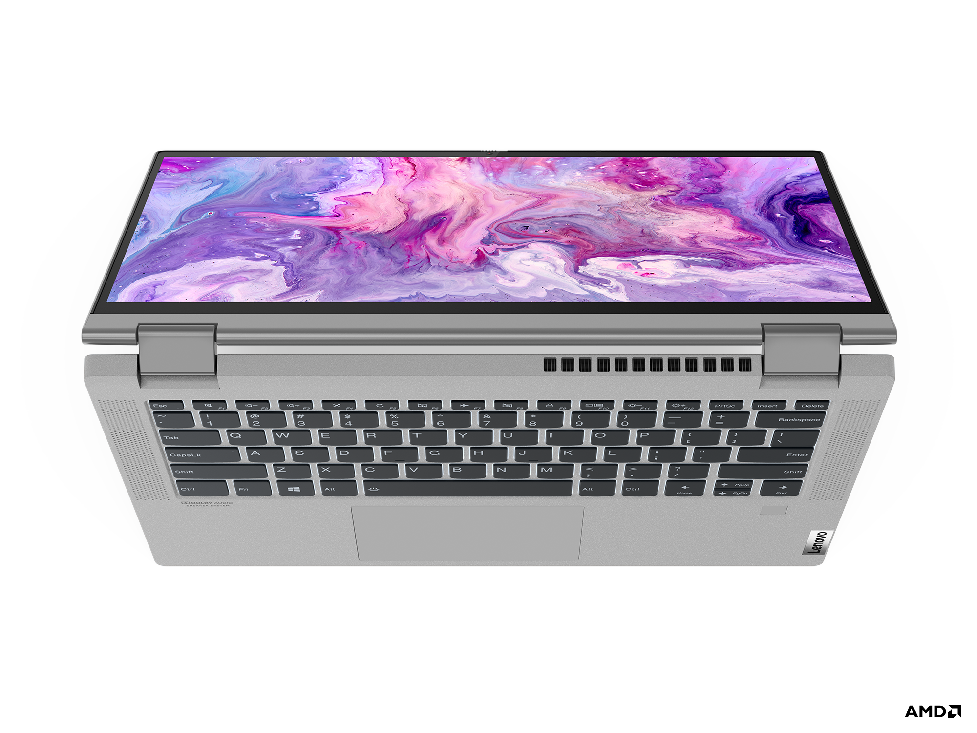 LENOVO 82HU007DTX/ Flex 5/RYZEN 7-5700U/16GB Ram/512GB SSD/14" Full-HD Dokunmatik Ekran/ Win10 Home Laptop Platin Gri