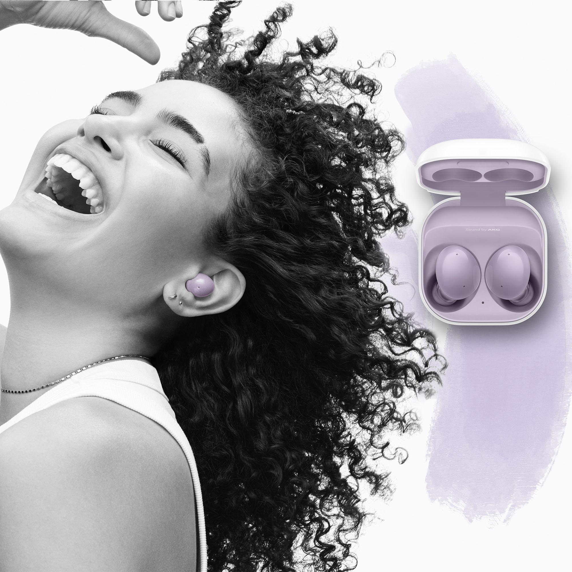 SAMSUNG Galaxy Buds2, In-ear Kopfhörer Bluetooth Violet