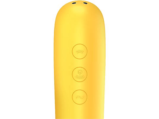 SATISFYER Dual Love - Stimulateur clitoridien (Jaune)