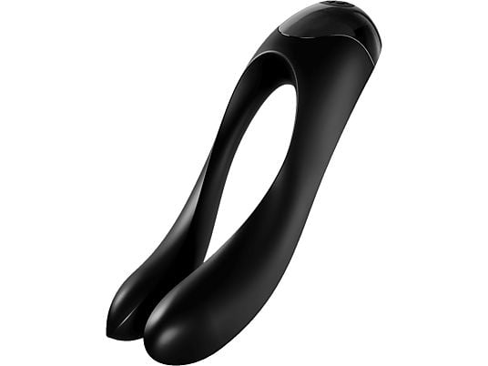 SATISFYER Candy Cane - Vibromasseur à doigt (Noir)