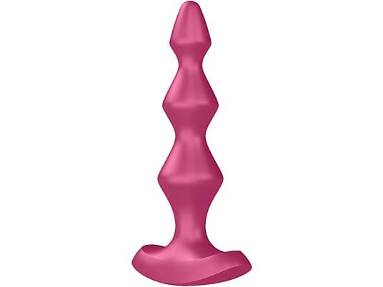 SATISFYER Lolli Plug 1 - Vibromasseur anal (Bordeaux)