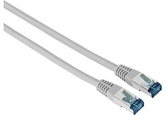 HAMA 00020169 - Netzwerkkabel, 10 m, Cat-6, geschirmt, Grau