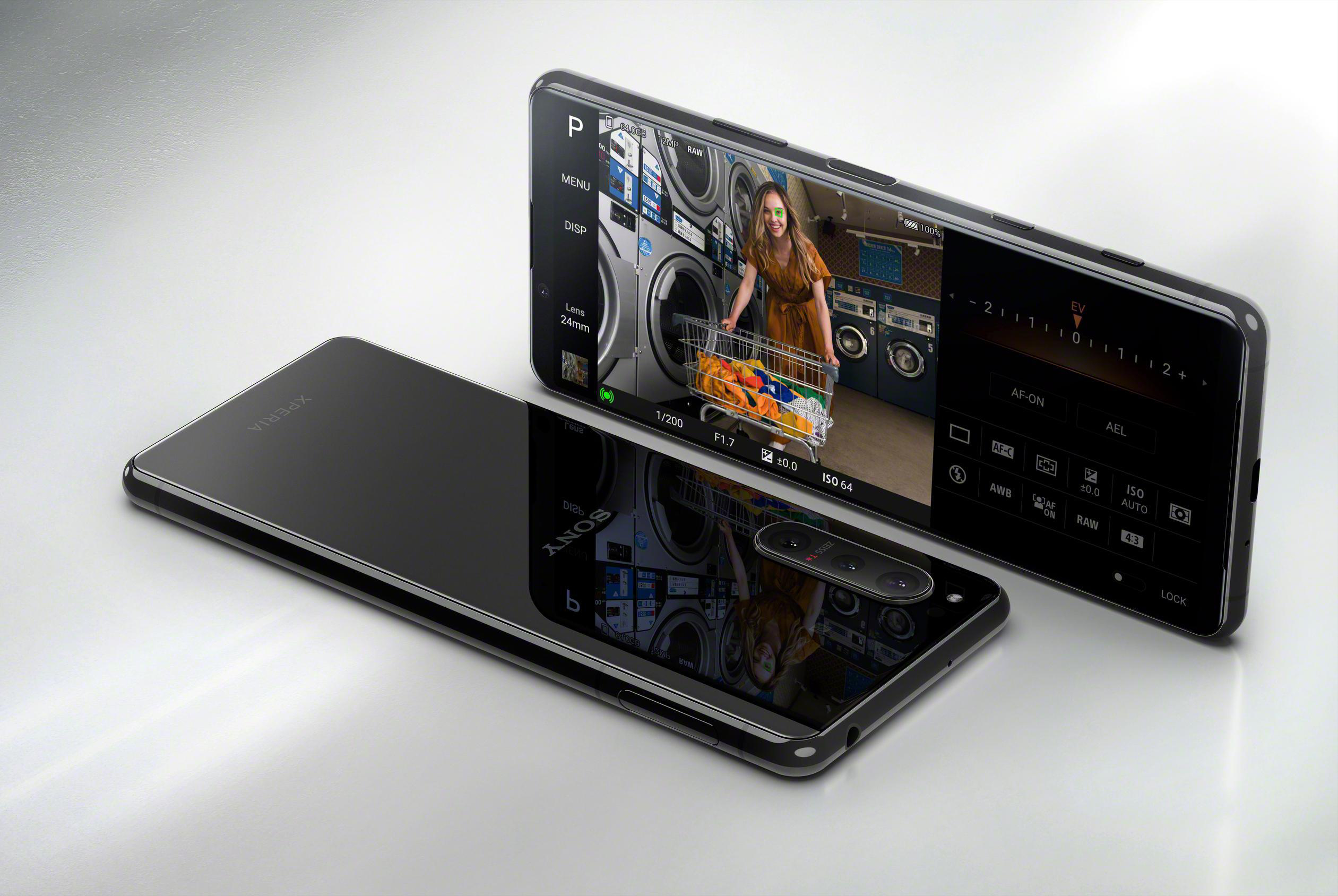 SONY Xperia 5 II 5G 21:9 Display 128 GB Schwarz Dual SIM