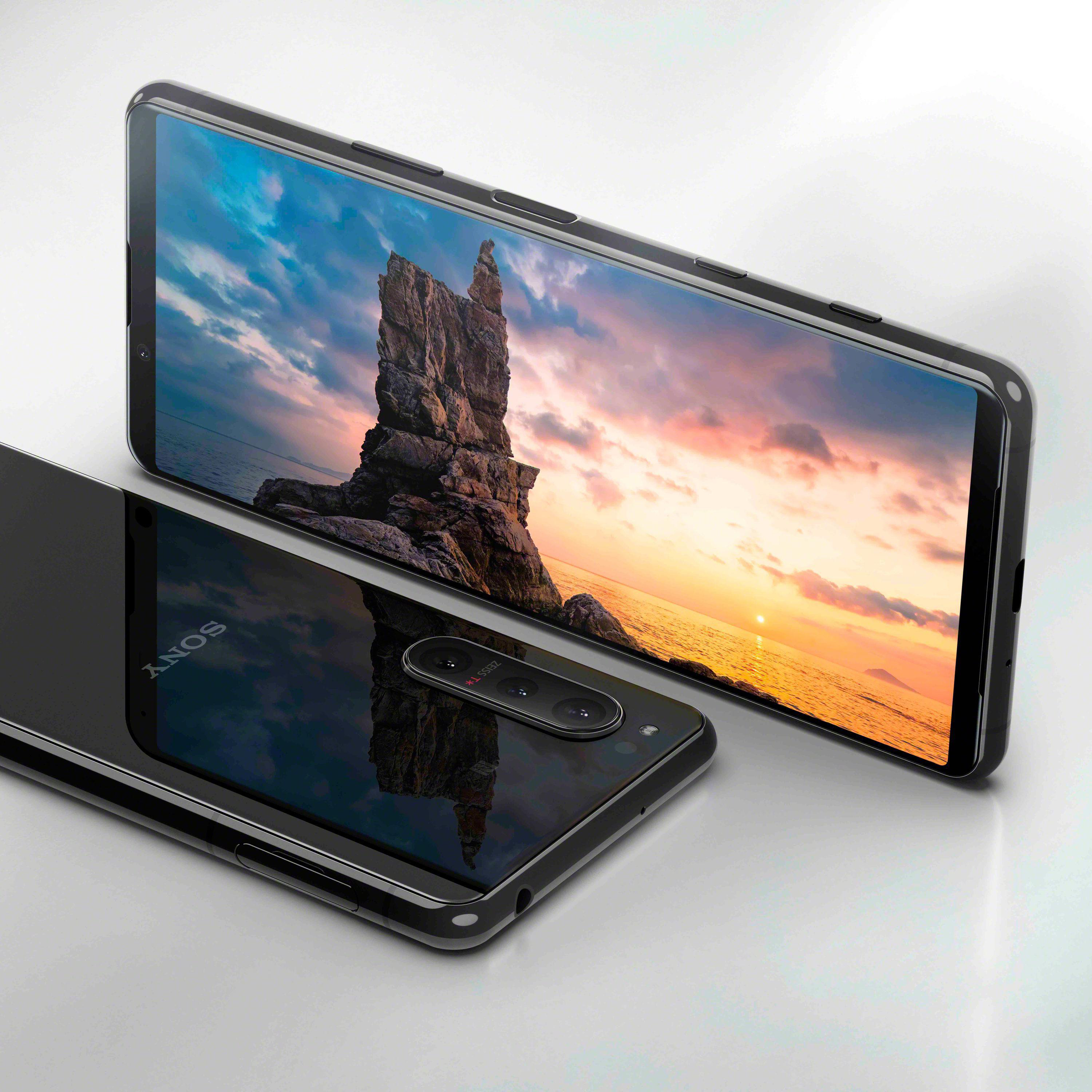 SONY Xperia 5 II 5G 21:9 Display 128 GB Schwarz Dual SIM