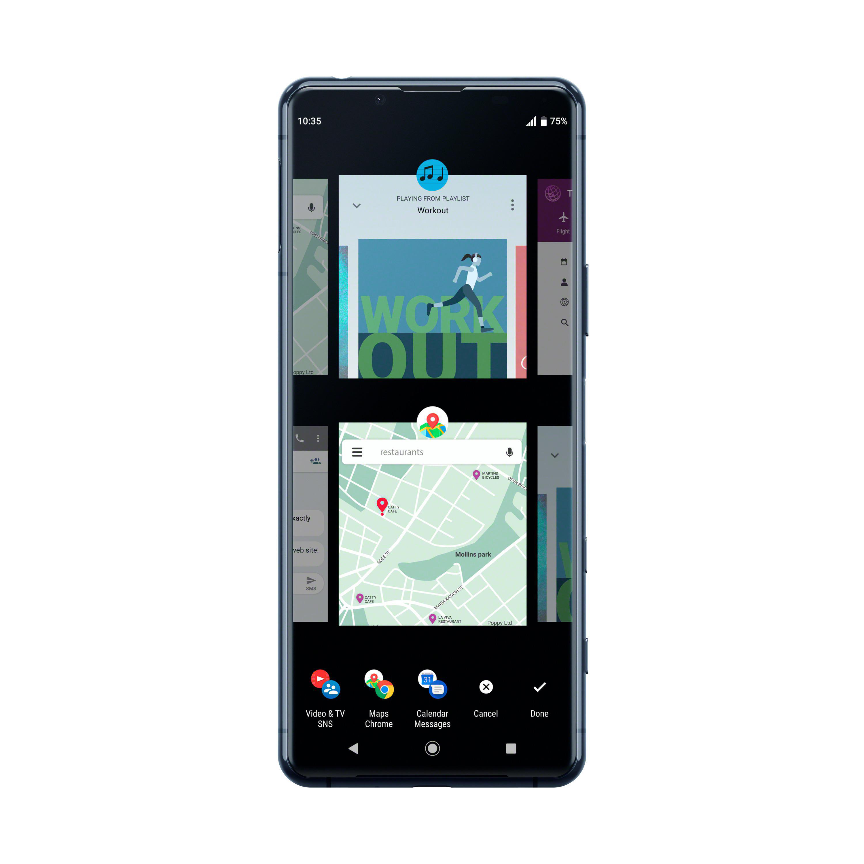 SONY Xperia 5 II 5G 21:9 Display 128 GB Schwarz Dual SIM