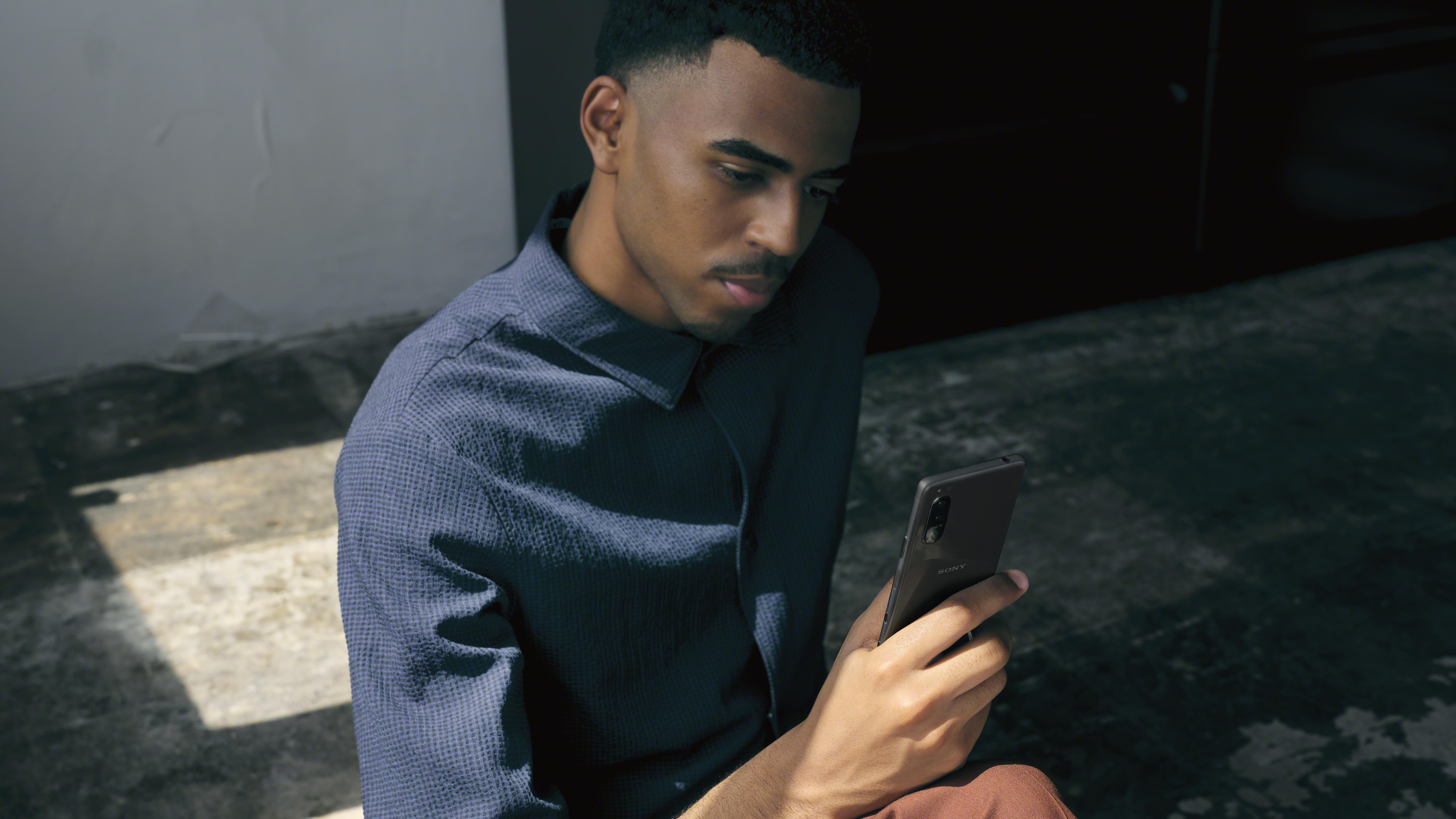 SONY Xperia 5 II 5G 21:9 Display 128 GB Schwarz Dual SIM