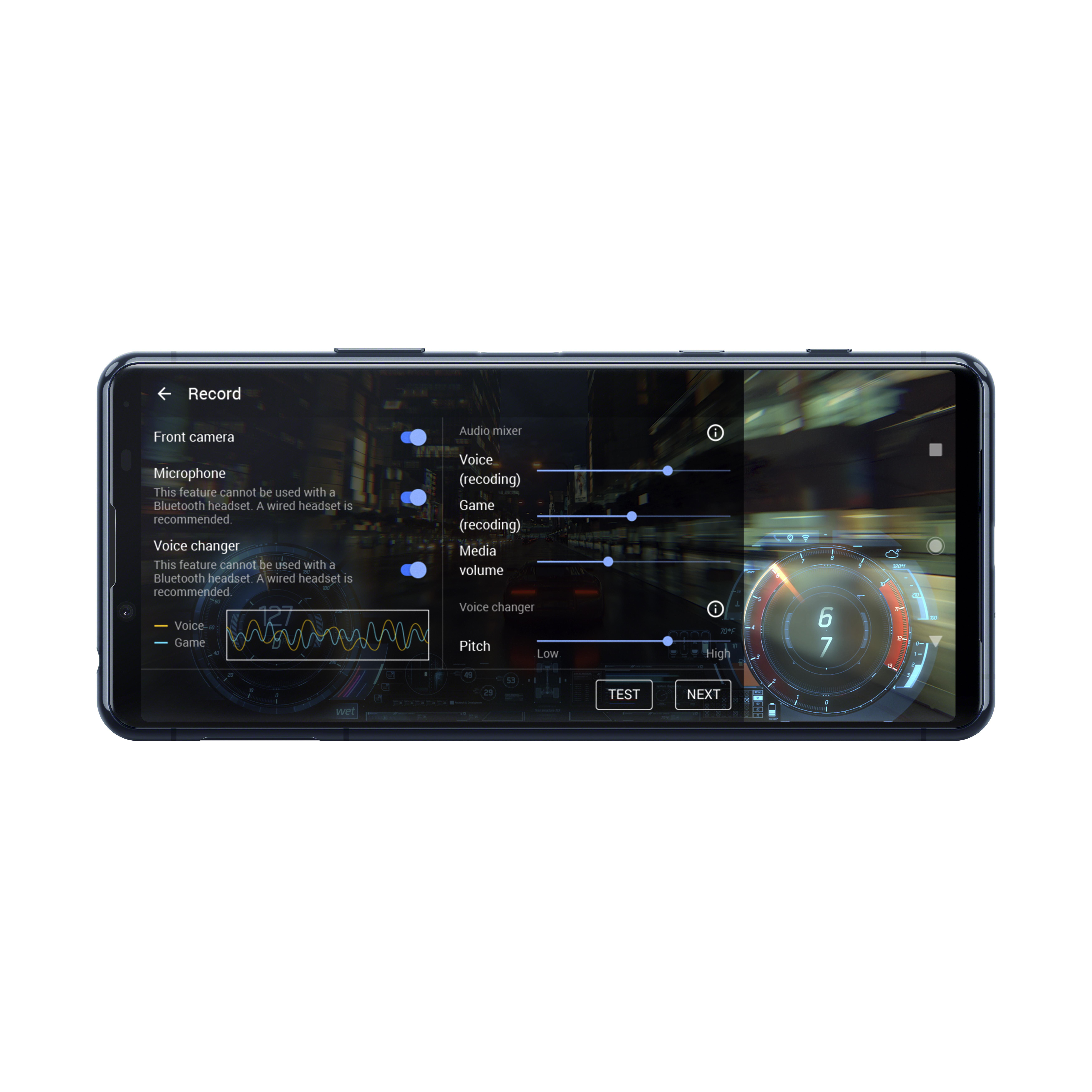 GB Xperia 128 Display II Schwarz SONY 21:9 5 5G SIM Dual