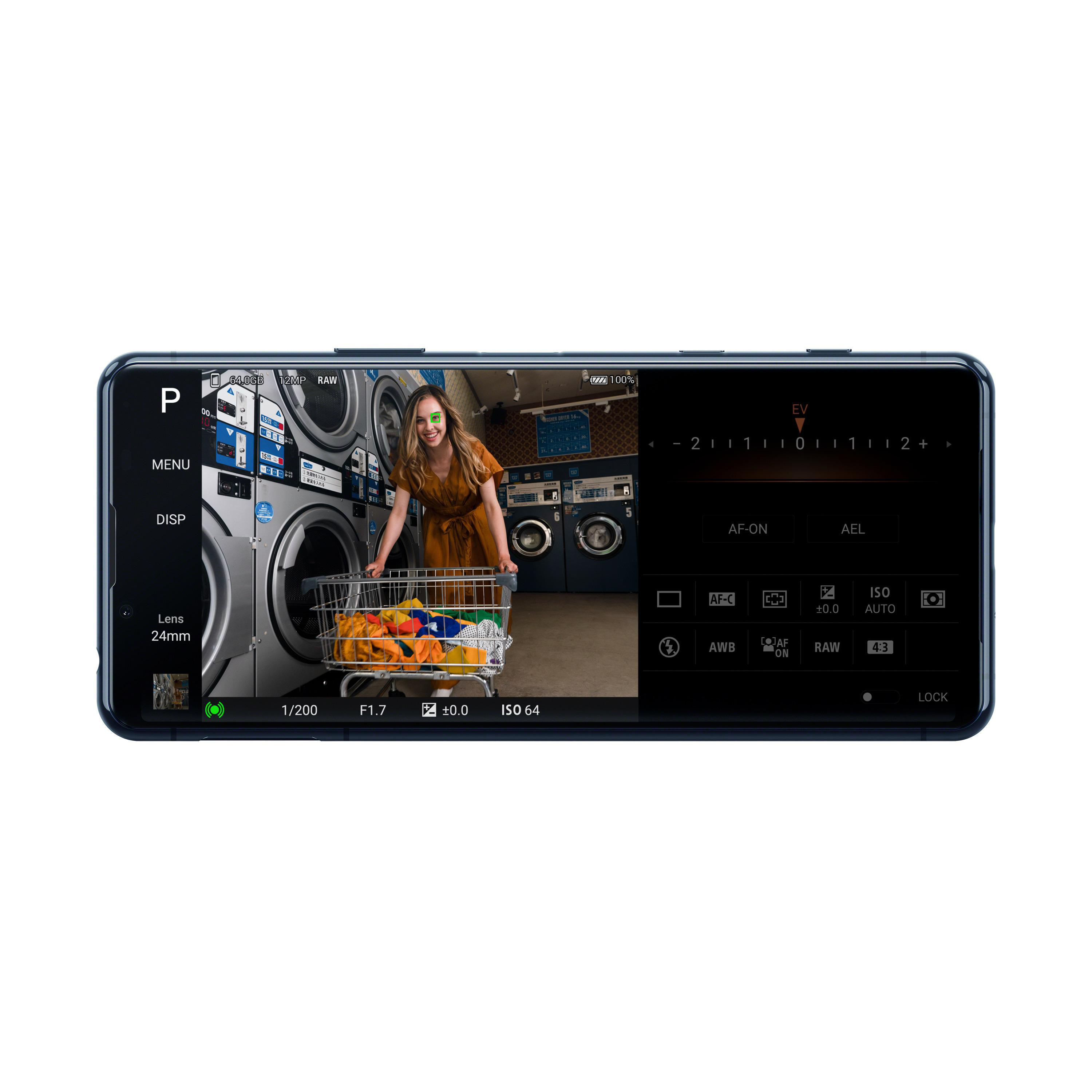 SONY Xperia II Dual 128 5 SIM Schwarz GB 21:9 Display 5G