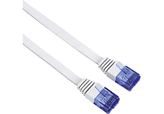 HAMA 00053774 - Câble réseau, 10 m, Cat-6, 1000 Mbit/s, Blanc