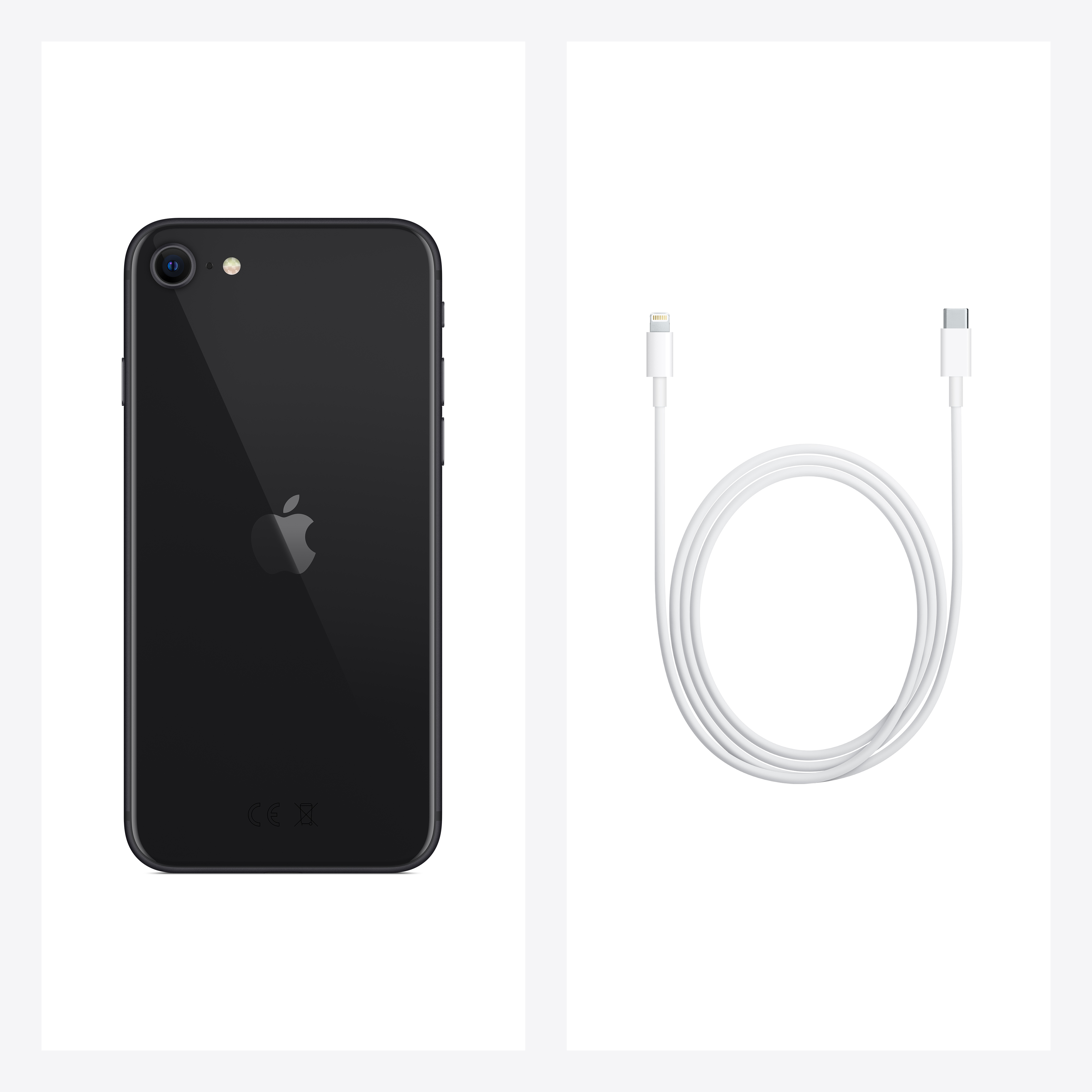 APPLE iPhone SE (2020) - Smartphone (4.7 ", 128 GB, Black)