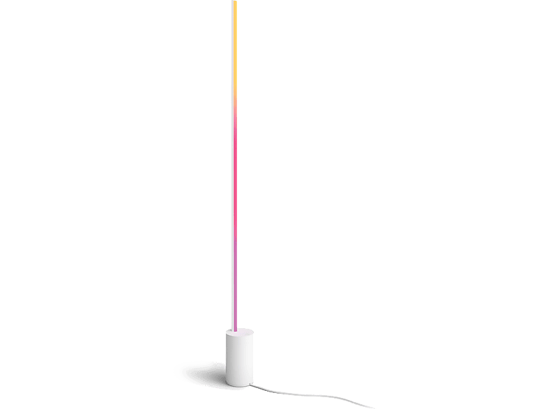 Philips Hue gradient Signe vloerlamp - wit en gekleurd licht - wit