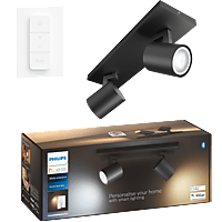 MediaMarkt PHILIPS HUE Runner opbouwspot WA DS 2-spots Zwart aanbieding