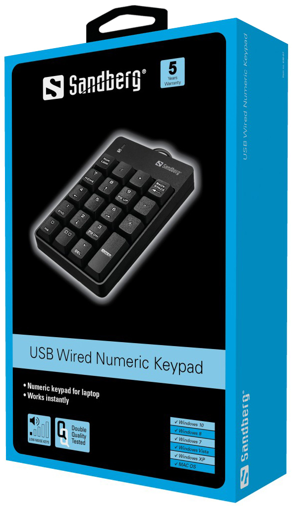 SANDBERG USB Numeriek Toetsenbord (630-07)