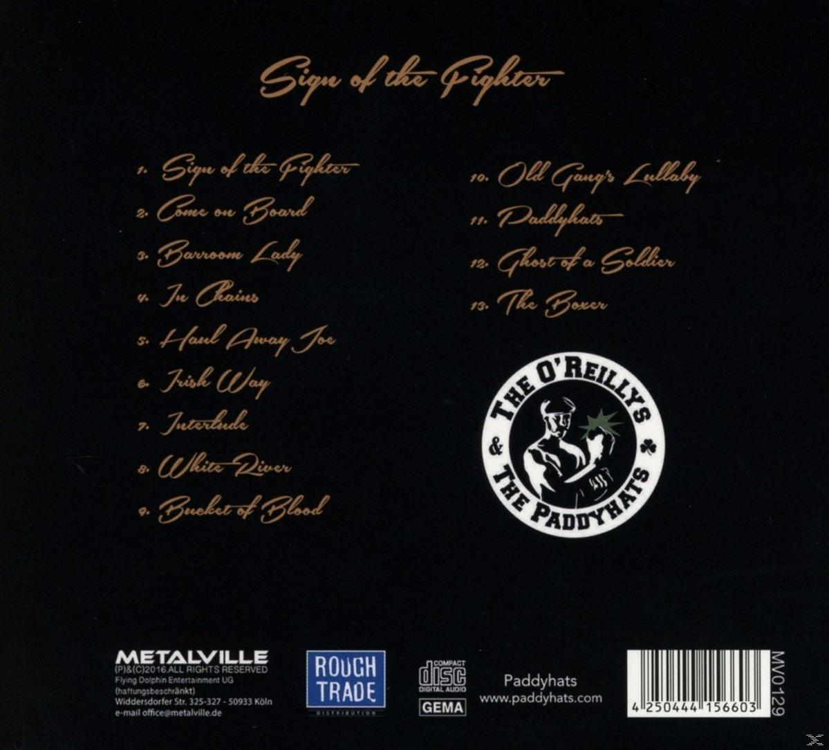 - the Of Sign Fighter The (CD) - (Digipak) The Paddyhats O\'Reillys and