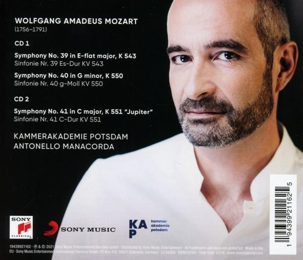 Kammerakademie Potsdam - Sinfonien 39,40,41  - (CD)