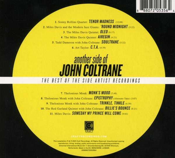 John Coltrane - Another Side Of John Coltrane  - (CD)