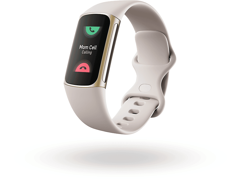 FITBIT Fitnesstracker Charge 5, Mondweiß/Softgold online kaufen
