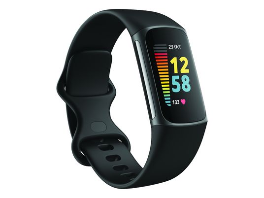 FITBIT Charge 5 - Fitness-Tracker (Schwarz/Graphit)