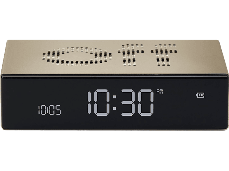 LEXON Flip Premium - Wecker (Gold)