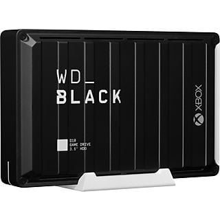 Disco duro externo 12 TB - WD_BLACK D10 Game Drive, Para Xbox, USB 3.2 + 1 mes de Game Pass Ultimate de regalo