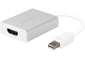 MACALLY MD-HDMI-4K - Mini-DisplayPort-zu-HDMI-Adapter (Weiss)