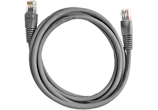 EKON ECITLAN5E18GY - Cavo di rete, 1.8 m, Cat-5e, 1 Gbps, Grigio