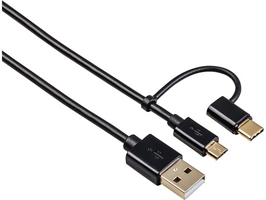 HAMA 54512 - USB-Kabel (Schwarz)