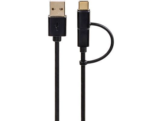 HAMA 54512 - USB-Kabel (Schwarz)