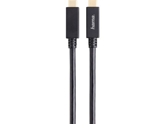 HAMA 135714 Full-Featured - Câble USB (Noir)
