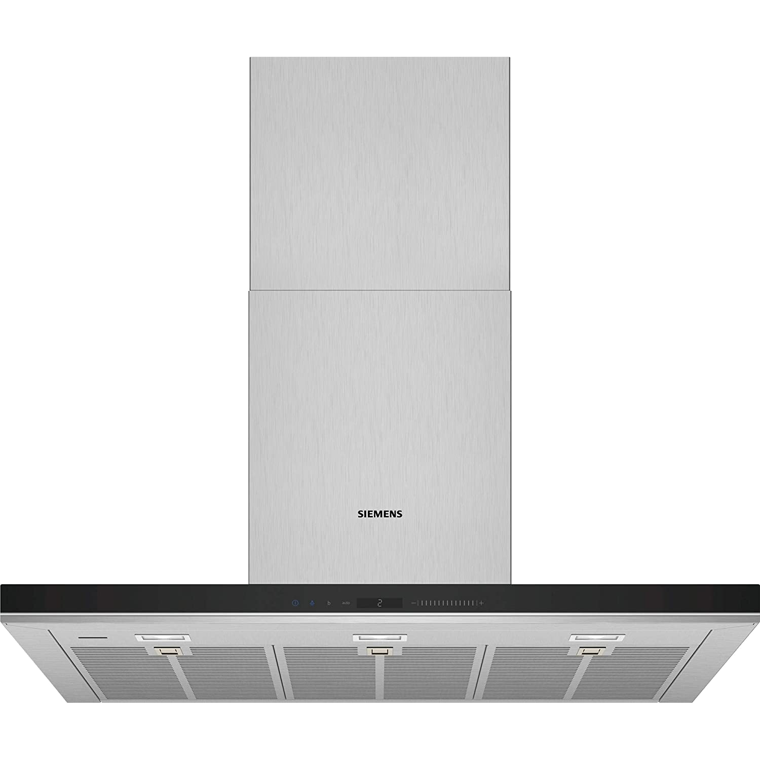 Campana - Siemens LC91BUV50, Isla, 90 cm, 964 m³/h,, Home Connect, Acero inoxidable, Inox