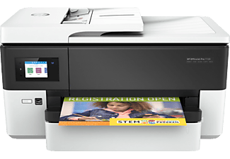 Impresora multifunción - HP OfficeJet Pro 7720, WiFi, Pantalla LCD táctil, 512 MB, 22/18 ppm Blanco