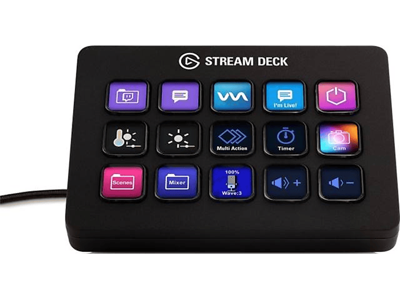 ELGATO Stream Deck MK.2, Keypad, Schwarz | MediaMarkt
