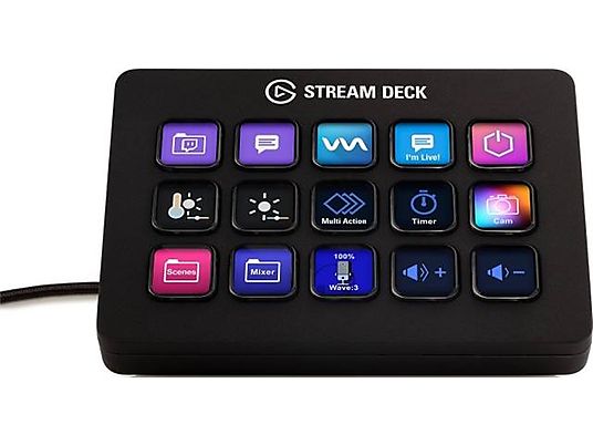 ELGATO Stream Deck MK.2 - Tastierino (Nero)