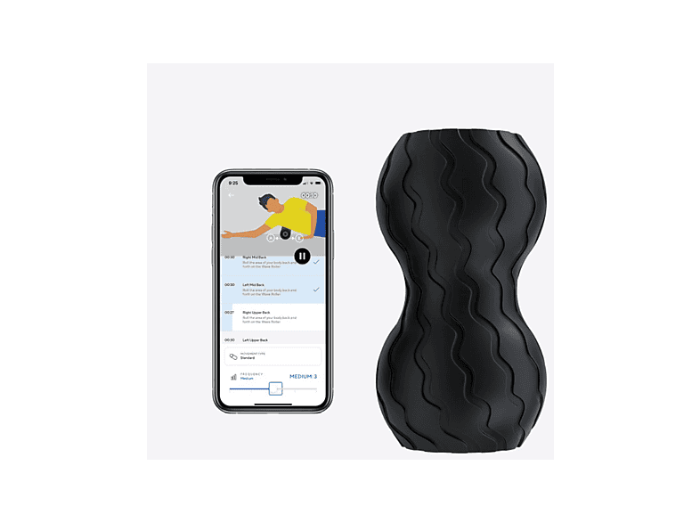 Therabody Theragun Wave Duo Massagegerät, Schwarz — Foto 5 von 5