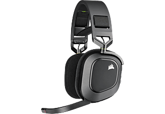 CORSAIR Gaming Headset HS80 RGB Wireless, Over-Ear, Kabellos/USB-C, Carbon