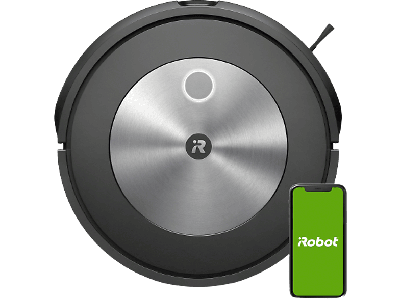 IROBOT ROOMBA J7 (J7158) Saugroboter (Graphit, Laufzeit 1h 15min