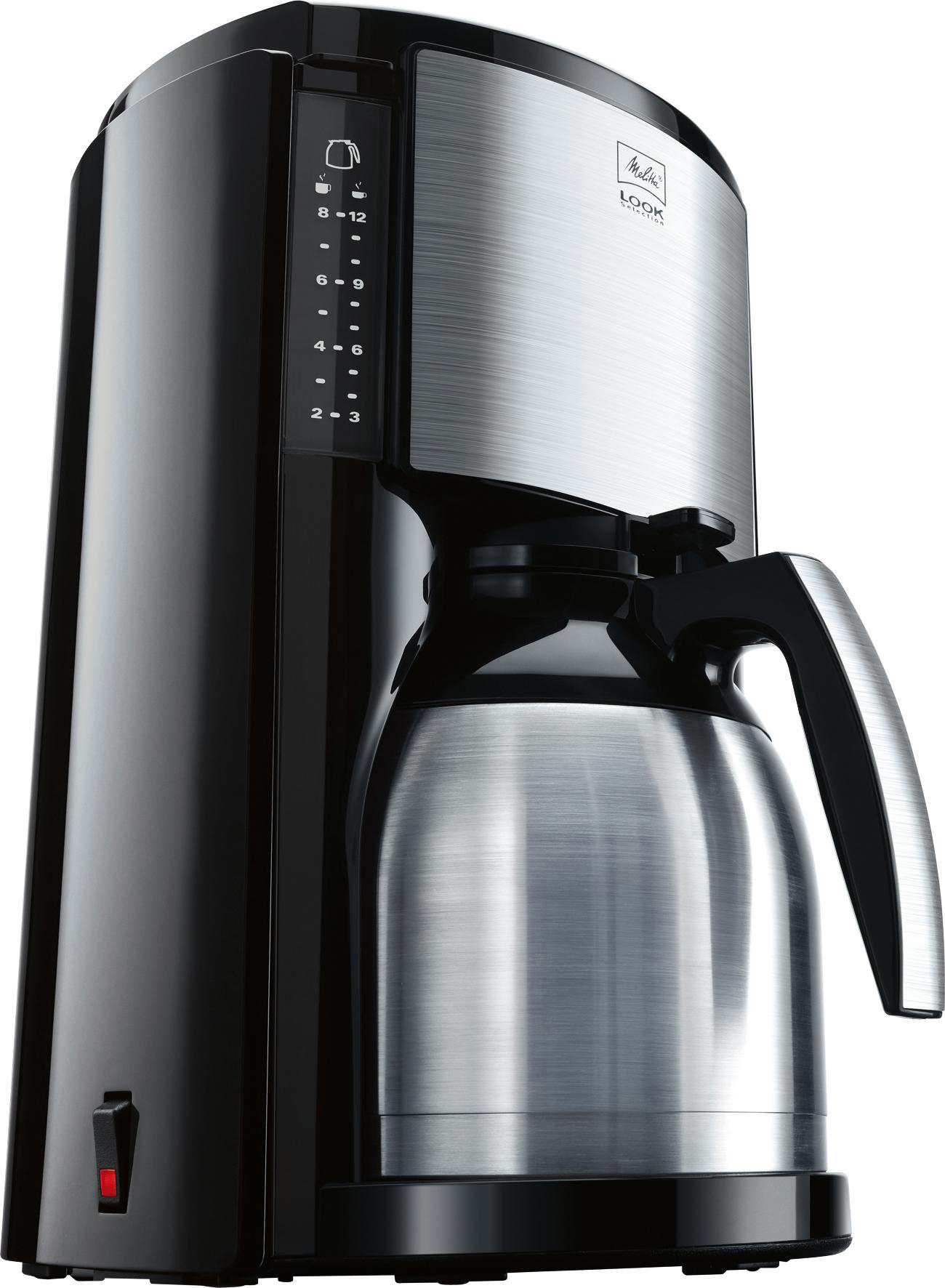 MELITTA Look Therm Selection M 661 Kaffeemaschine Schwarz/Edelstahl
