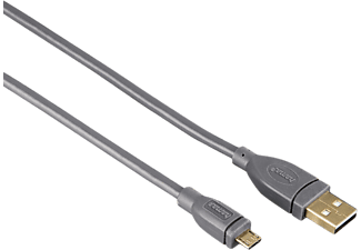 HAMA 00125227 - USB-Kabel, 1.8 m, 480 Mbit/s, Grau