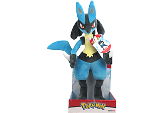 JAZWARES Pokémon - Lucario - Plüsch 30 cm Plüschfigur