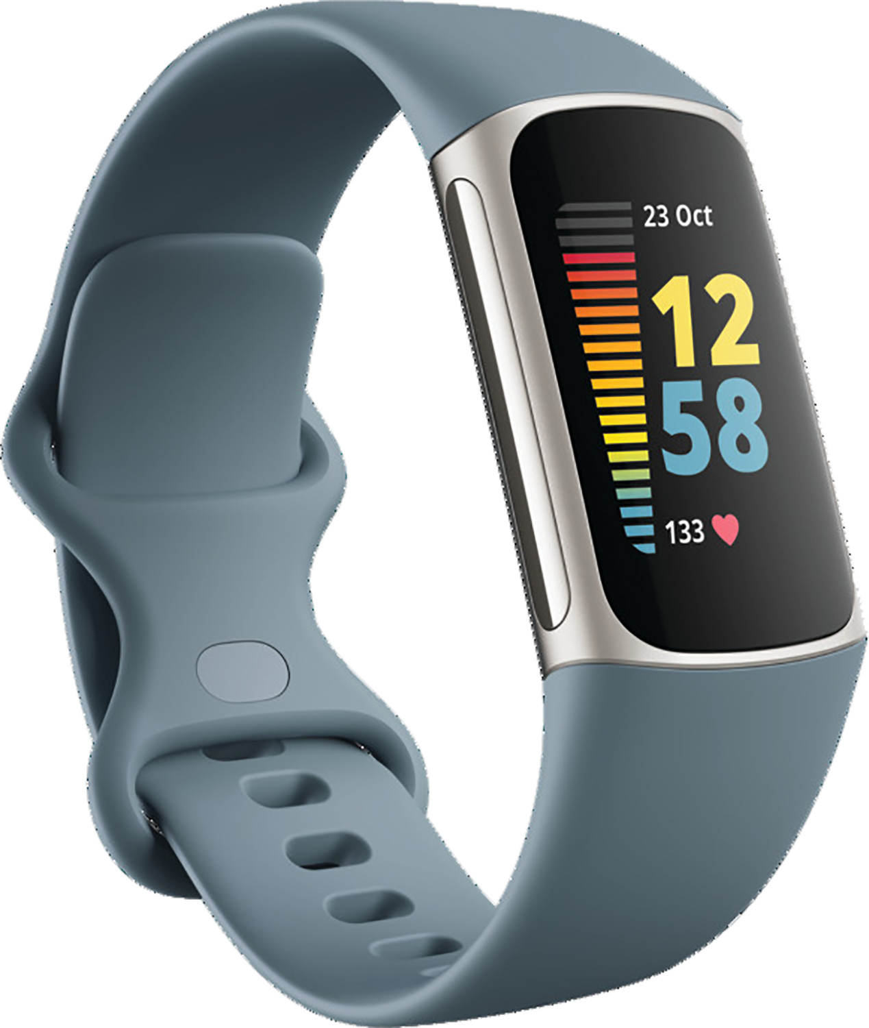 FITBIT Charge 5 Staalblauw/Zilver