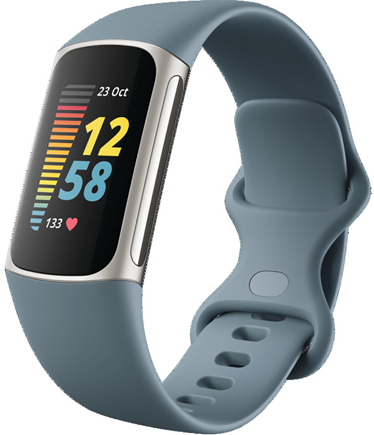 FITBIT Charge 5 Staalblauw/Zilver