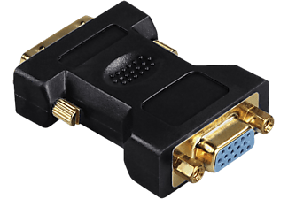 HAMA 00133499 - DVI zu VGA Adapter, Schwarz