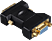 HAMA 00133499 - DVI zu VGA Adapter, Schwarz