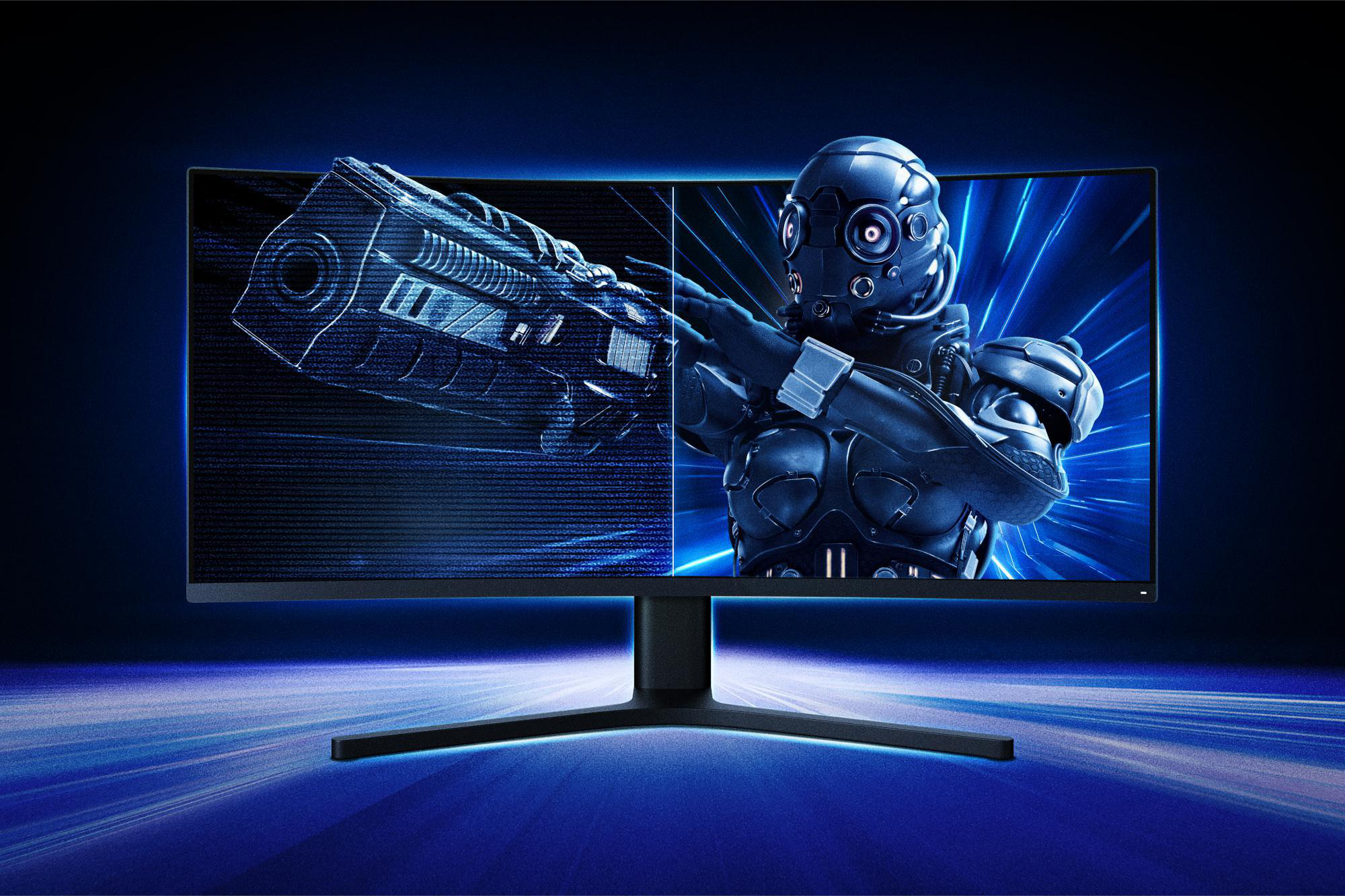 XIAOMI BHR5133 GL MI DESKTOP CURVED 34 Zoll  WQHD  Gaming Monitor  4 ms Reaktionszeit  